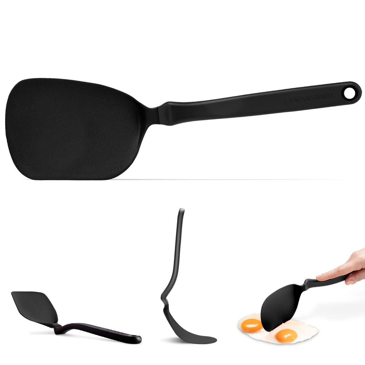 Dreamfarm Chopula Spatula with Strong Chopping Edge - Dreamfarm Blue