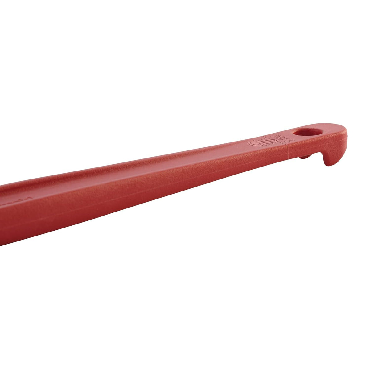 Rubbermaid Commercial Products High Heat Resistant Silicone Heavy Duty Spatula/Food Scraper 9.5-Inch 500°F Heat Resistant Red Handle for Baking/Cooking/Mixing Commercial Dishwasher Safe