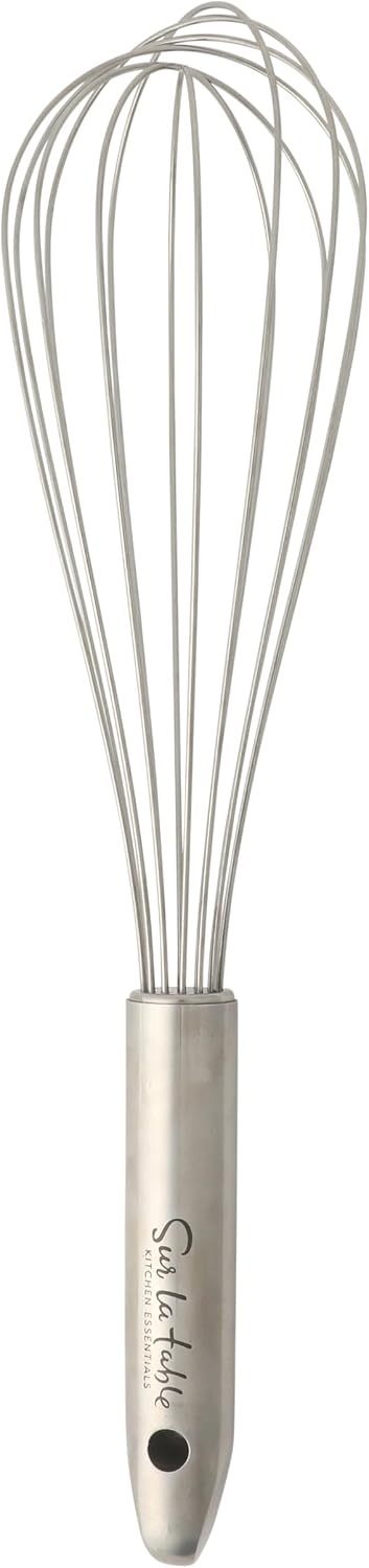 Sur La Table Kitchen Essential Steelhaus 1 Piece 12" Stainlees Steel Balloon Whisk