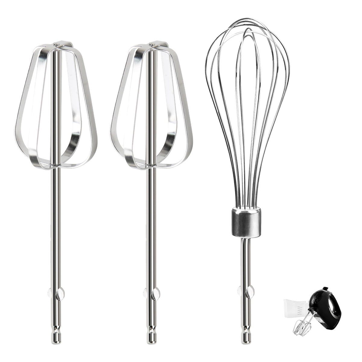 Mixer Accessories Beaters Whisk Fit for OVENTE HM151R Handheld Mixers