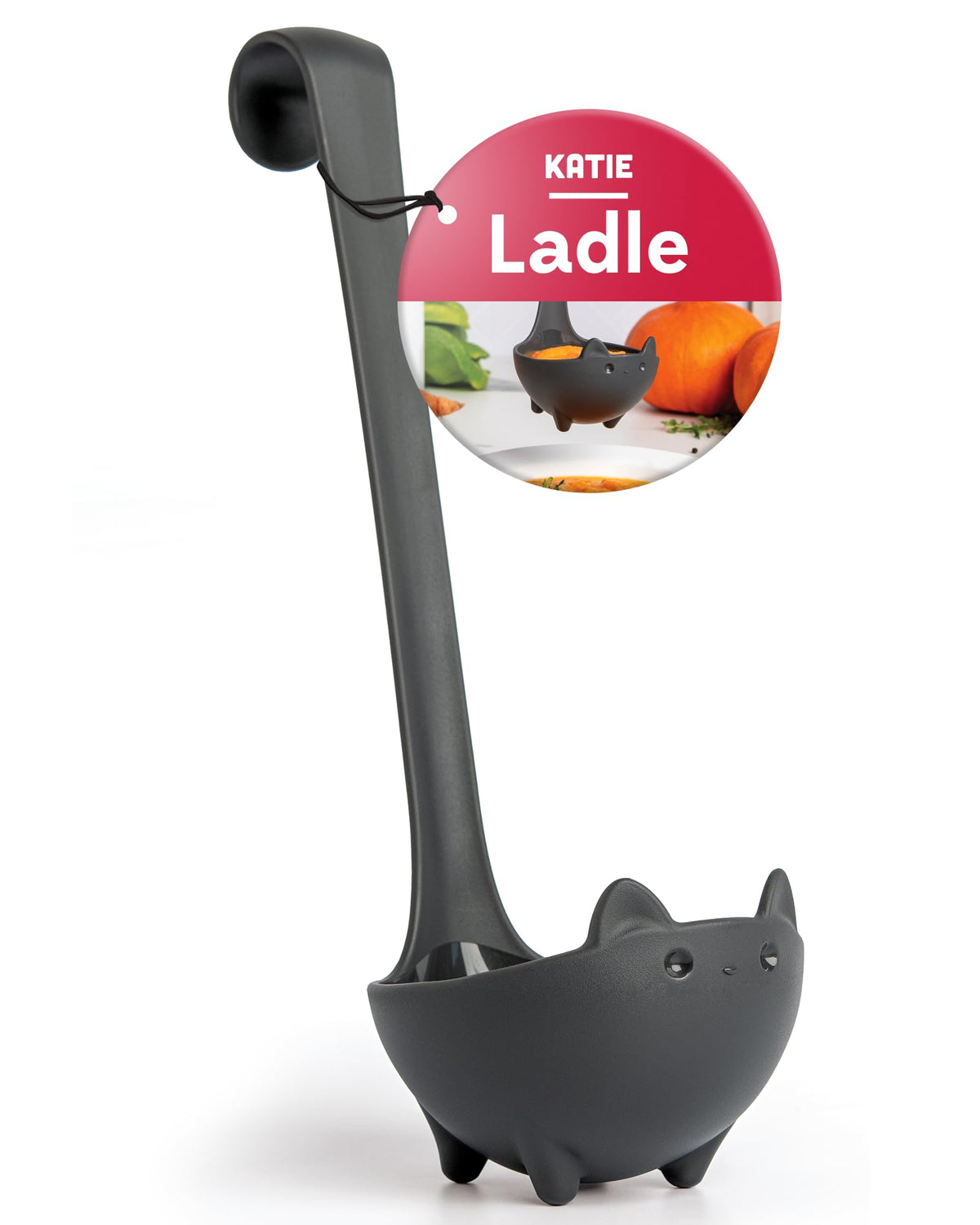 OTOTO The Original Nessie Ladle - Soup Ladle, Cute Gifts, Funny Kitchen Gadgets, Loch Ness design, Cooking Gifts for Mom - Cute and Practical Kitchen Utensils - Unique Gifts for Women