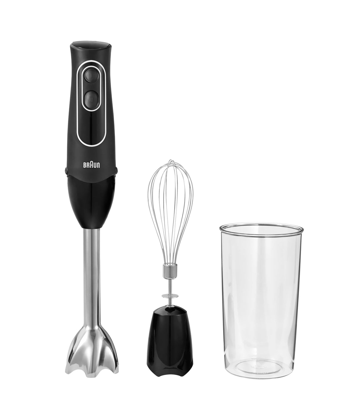 Braun MultiQuick 5 Hand Blender, w/Beaker and Whisk, 350W, Dual Speed