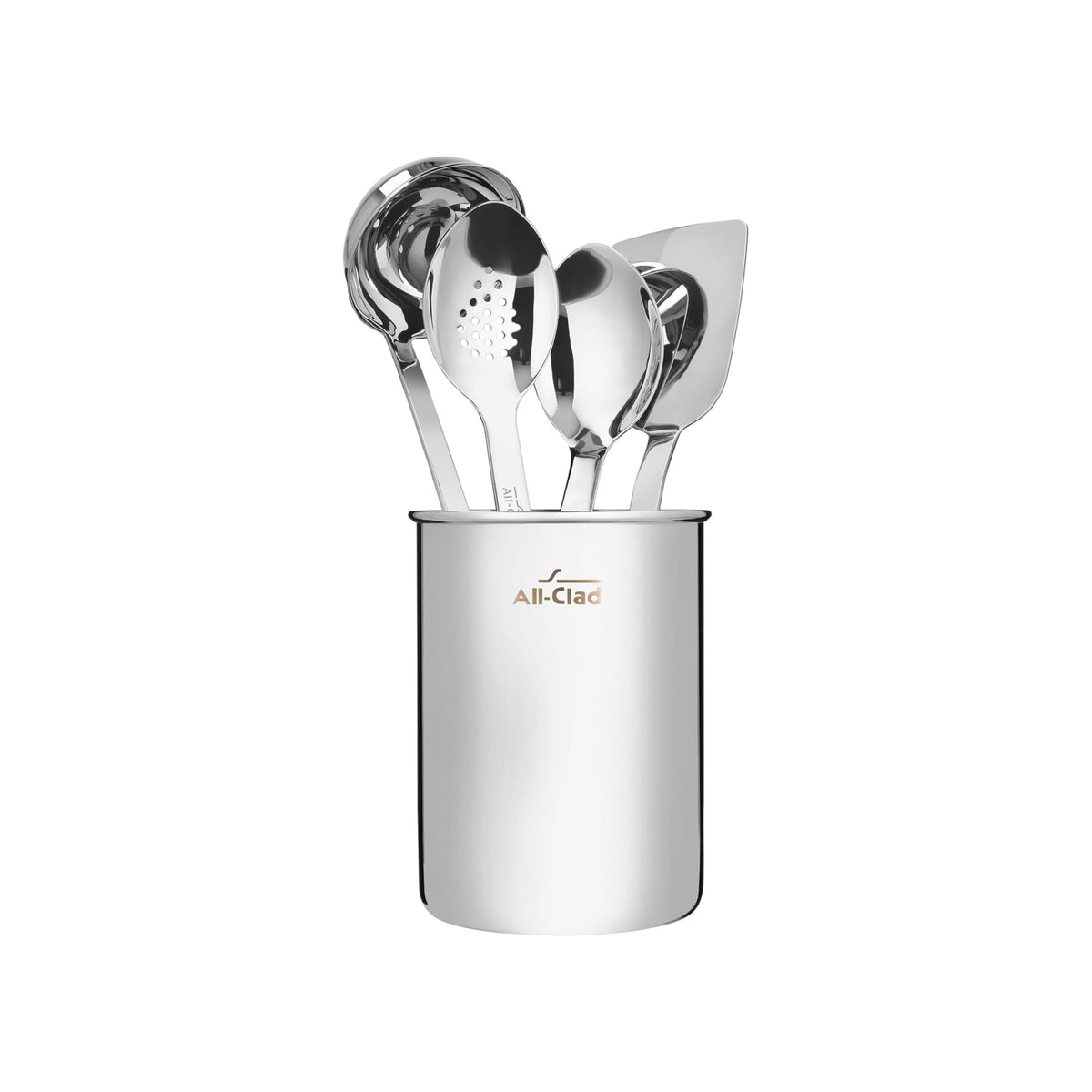 All-Clad 5-Piece Stainless Steel Kitchen Utensil Set