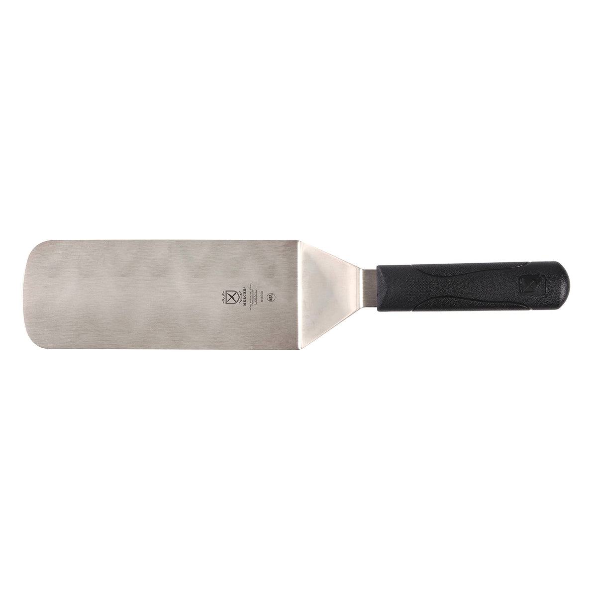 Mercer Culinary Millennia Turner, 4 Inch by 2-1/2 Inch Blade, Black Handle
