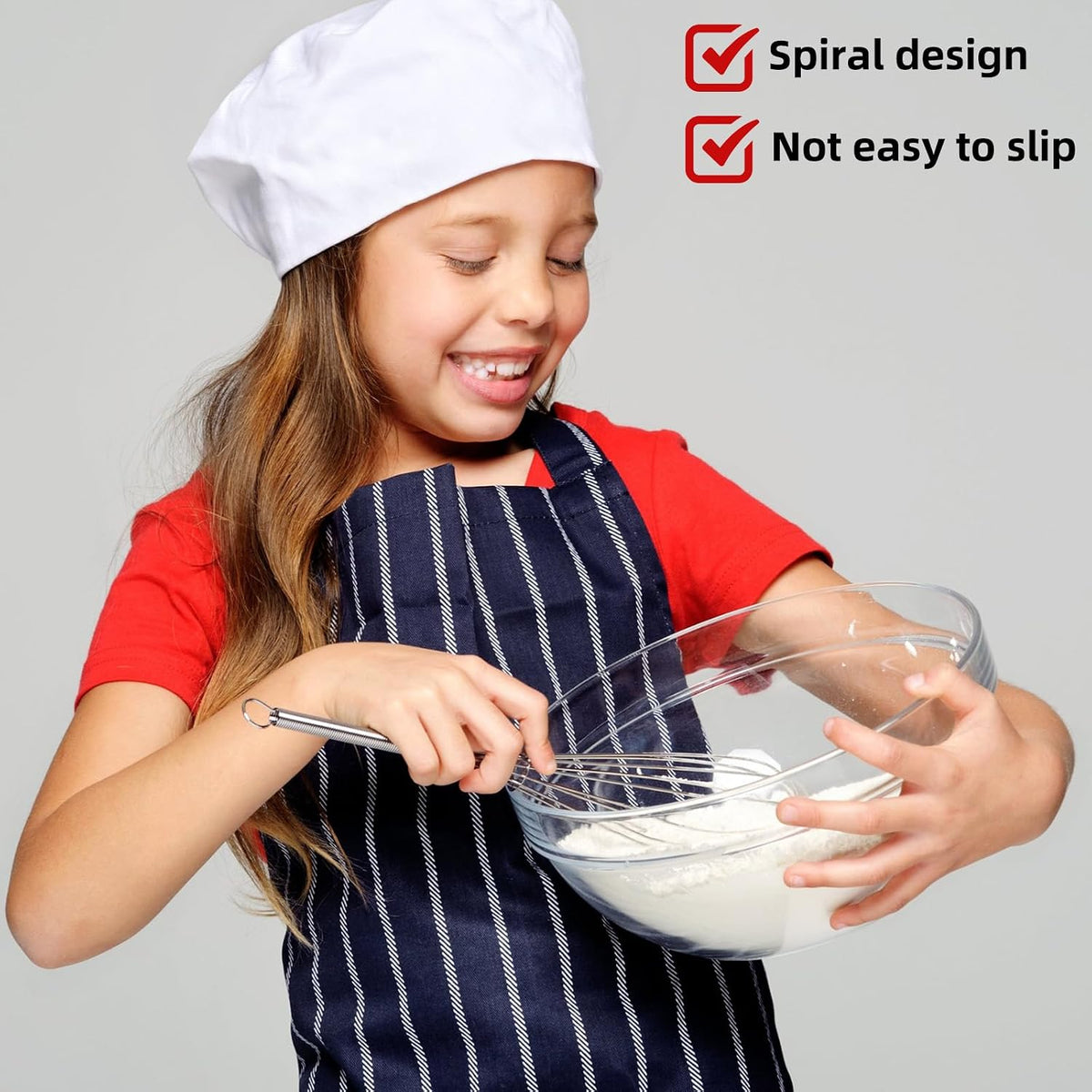 Baderke 30 Pcs Mini Whisk Bulk Small Whisks for Cooking 304 Stainless Steel Tiny Whisk for Baking, Whipping, Beating Eggs, Mixing Sauces, Blending Ingredients (6 Inch)