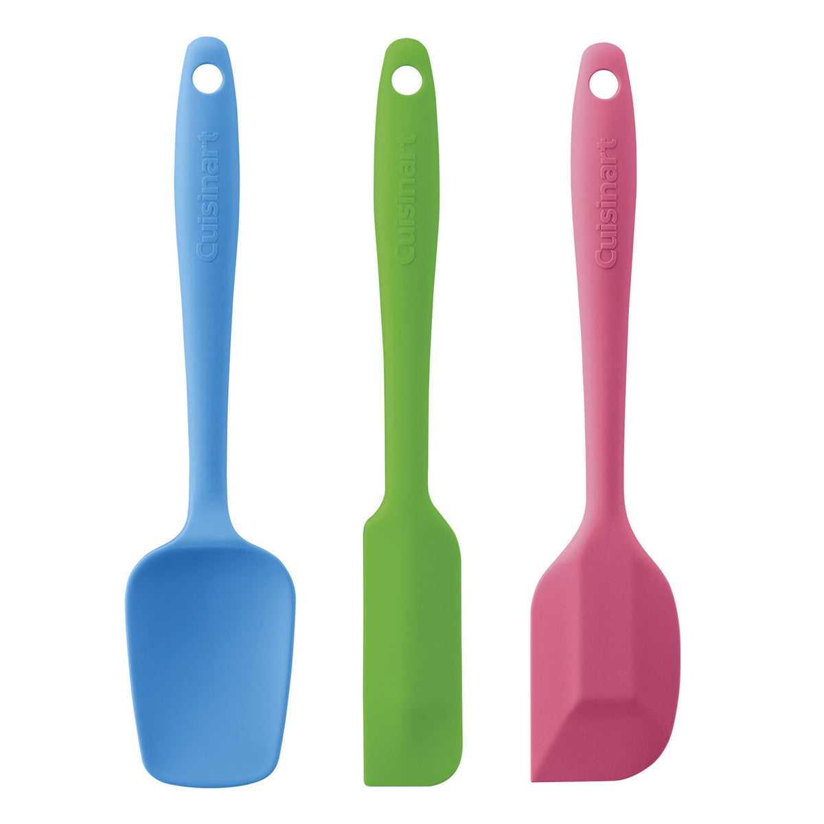 Cuisinart High Heat Resistant Silicone Spatulas, Set of 5, Multicolor, CTG-00-5SP