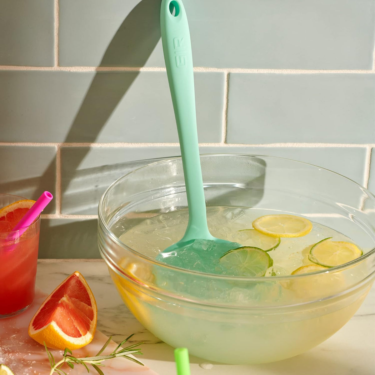 GIR Premium Silicone Ladle Serving Spoon – Ultimate, Red