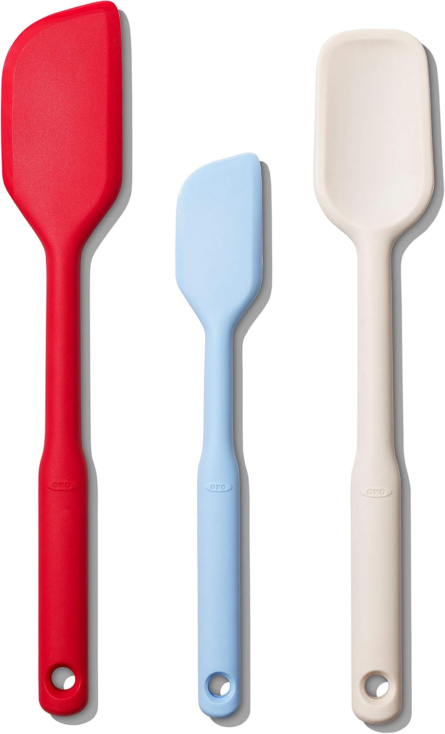 OXO Good Grips 2 Piece Silicone Spatula Set - Red & Seltzer