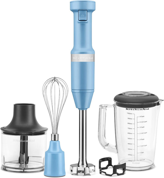 KitchenAid Variable Speed Corded Hand Blender with Attachments, KHBV83
