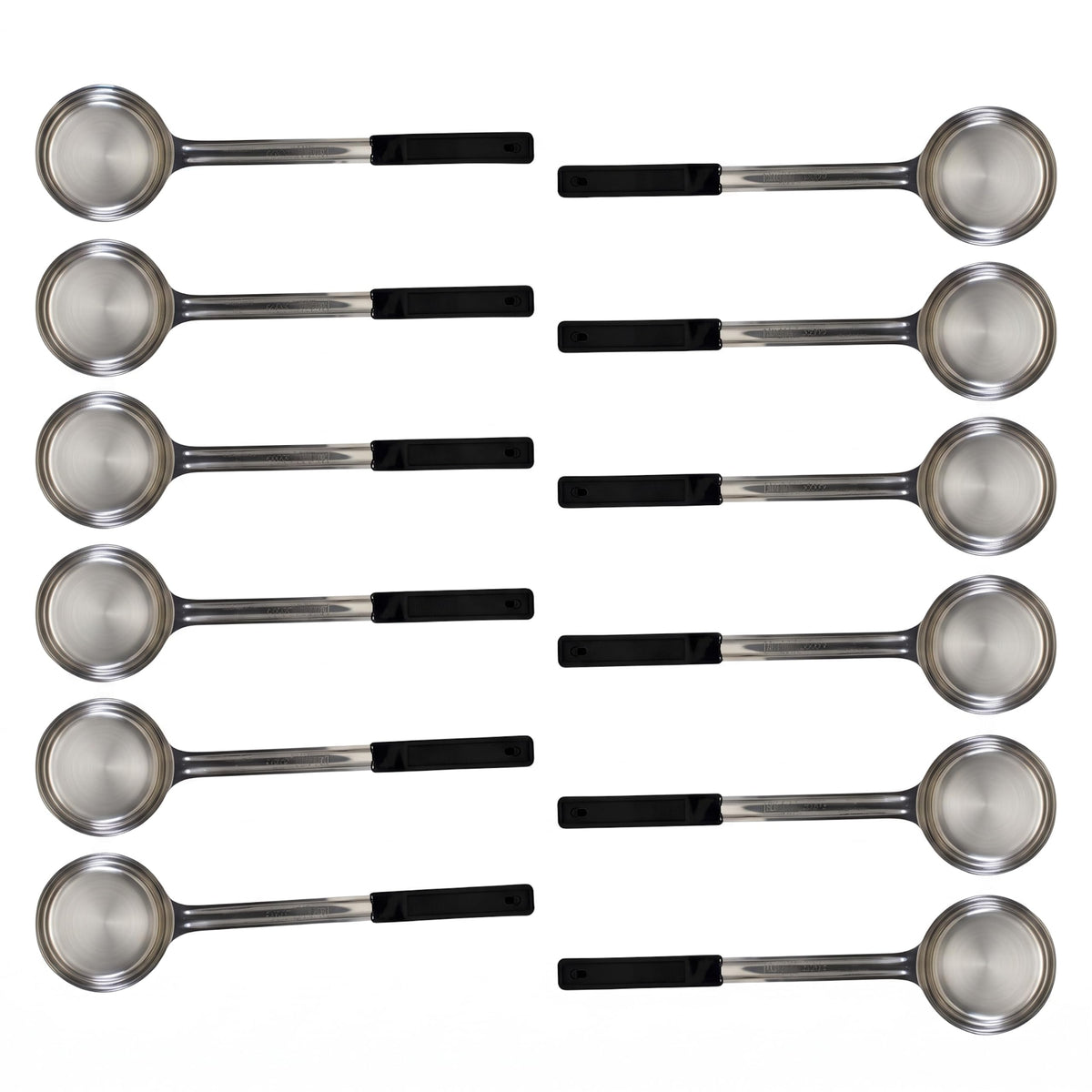 2 oz Solid Stainless Steel Portion Control Ladle Spoodle - [Pack of 2]