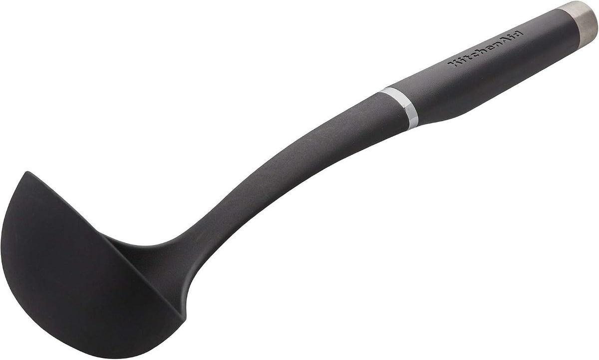 KitchenAid KO006OHOBA Gourmet Nylon Ladle,Black