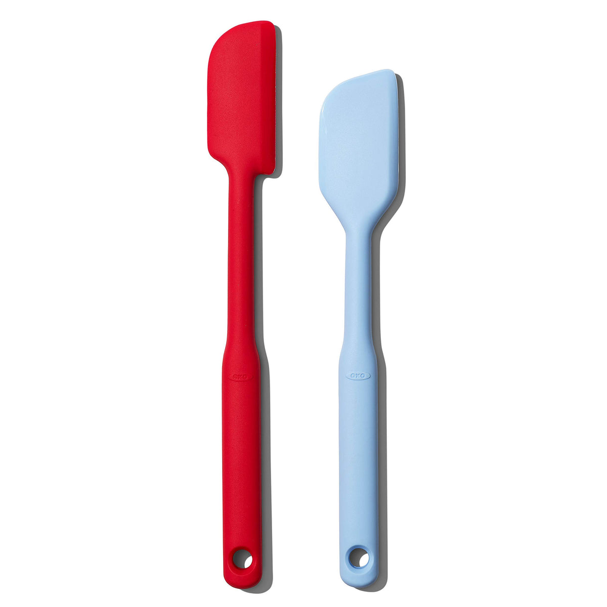 OXO Good Grips 2 Piece Silicone Spatula Set - Red & Seltzer