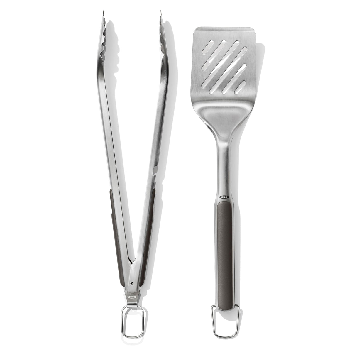 OXO Outdoor Grilling Turner and Tongs Set