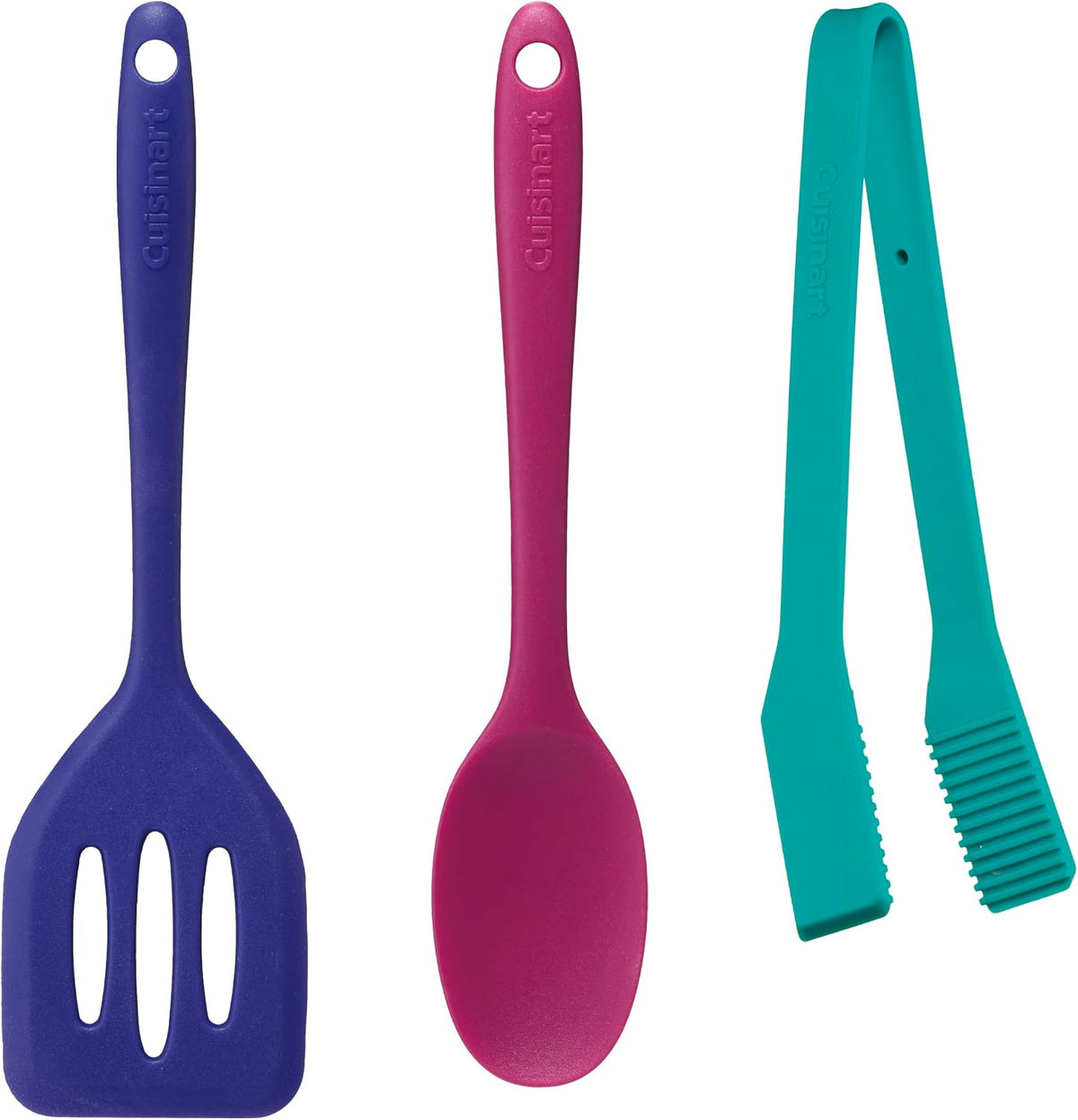 Cuisinart High Heat Resistant Silicone Spatulas, Set of 5, Multicolor, CTG-00-5SP