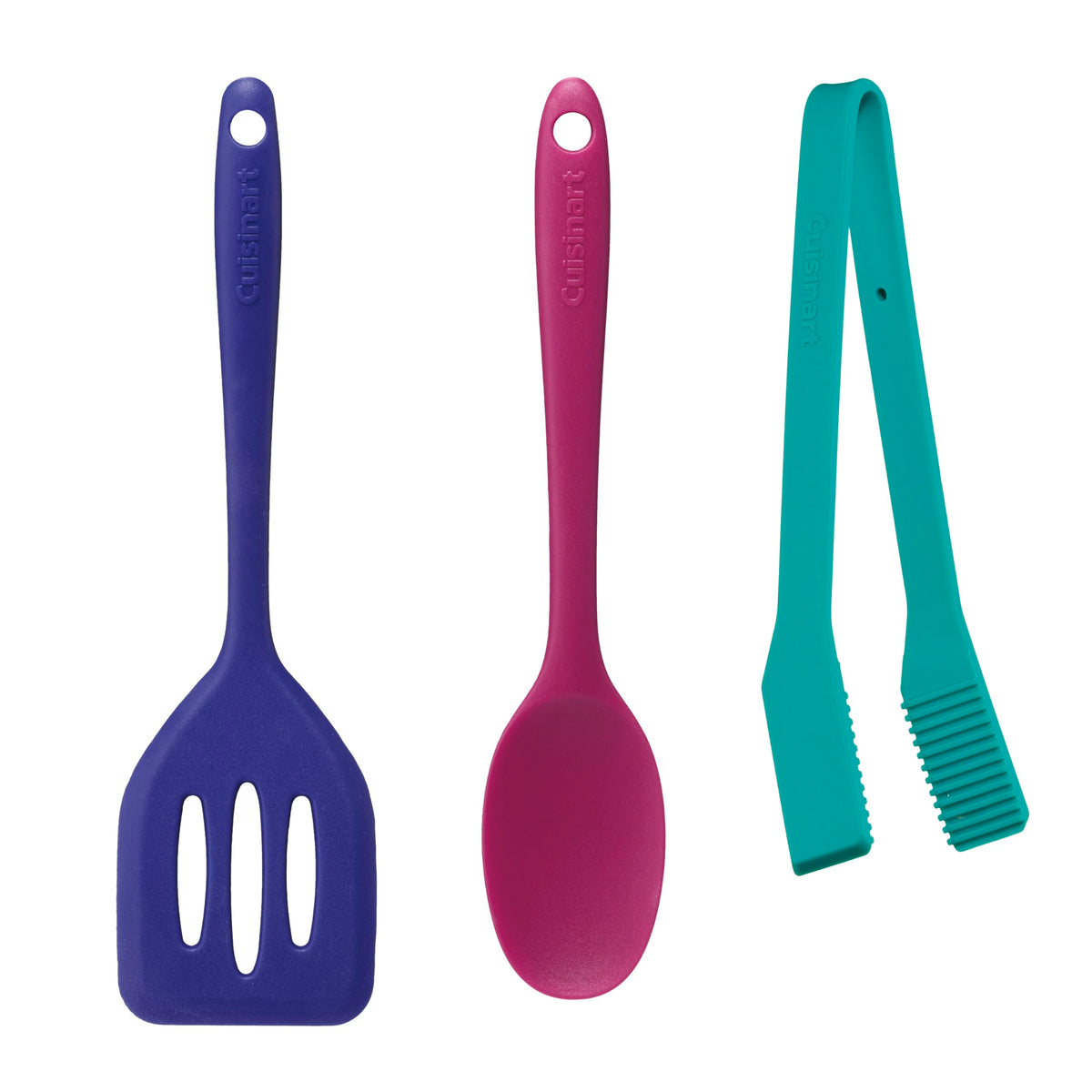 Cuisinart High Heat Resistant Silicone Spatulas, Set of 5, Multicolor, CTG-00-5SP