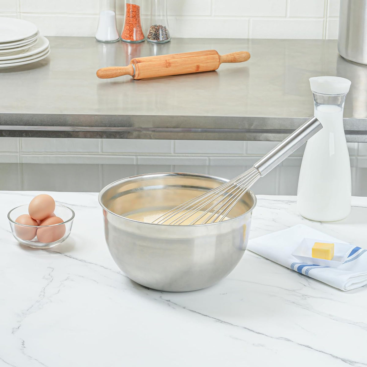 Restaurantware Stainless Steel French Whisk