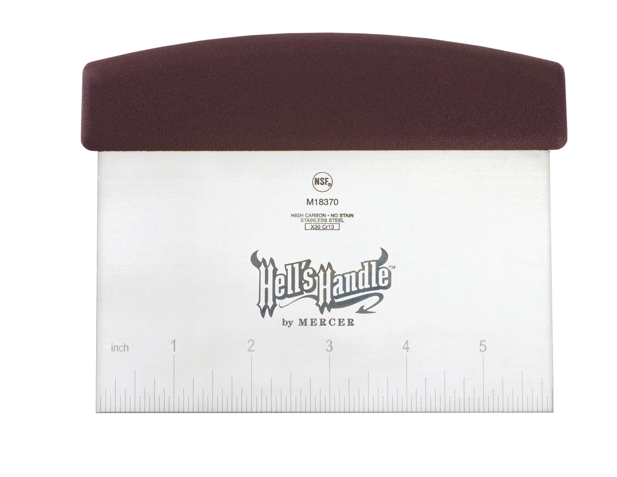 Mercer Culinary Hell's Handle Heavy Duty Turner/Spatula, 6 Inch x 5 Inch