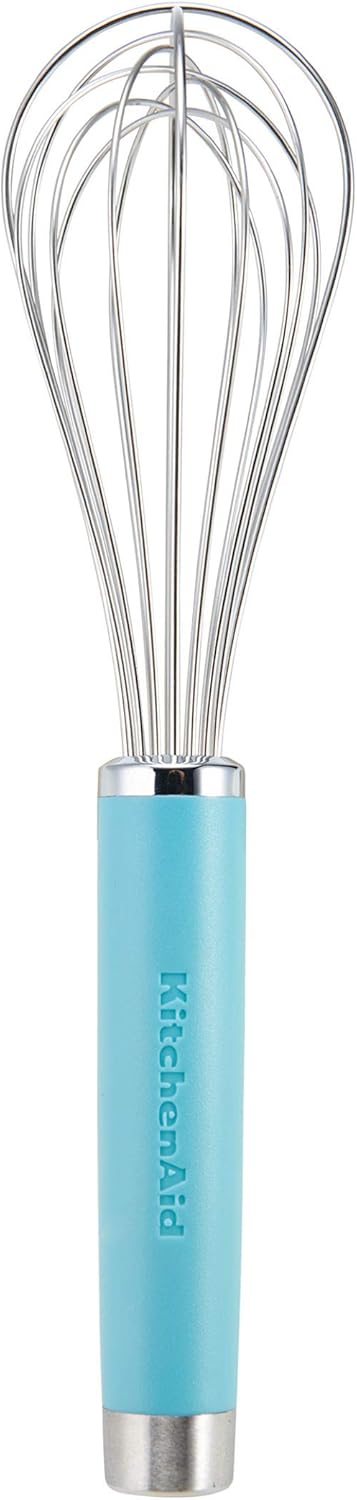 KitchenAid Gourmet Utility Whisk, 10.5-Inch, Matte Aqua Sky