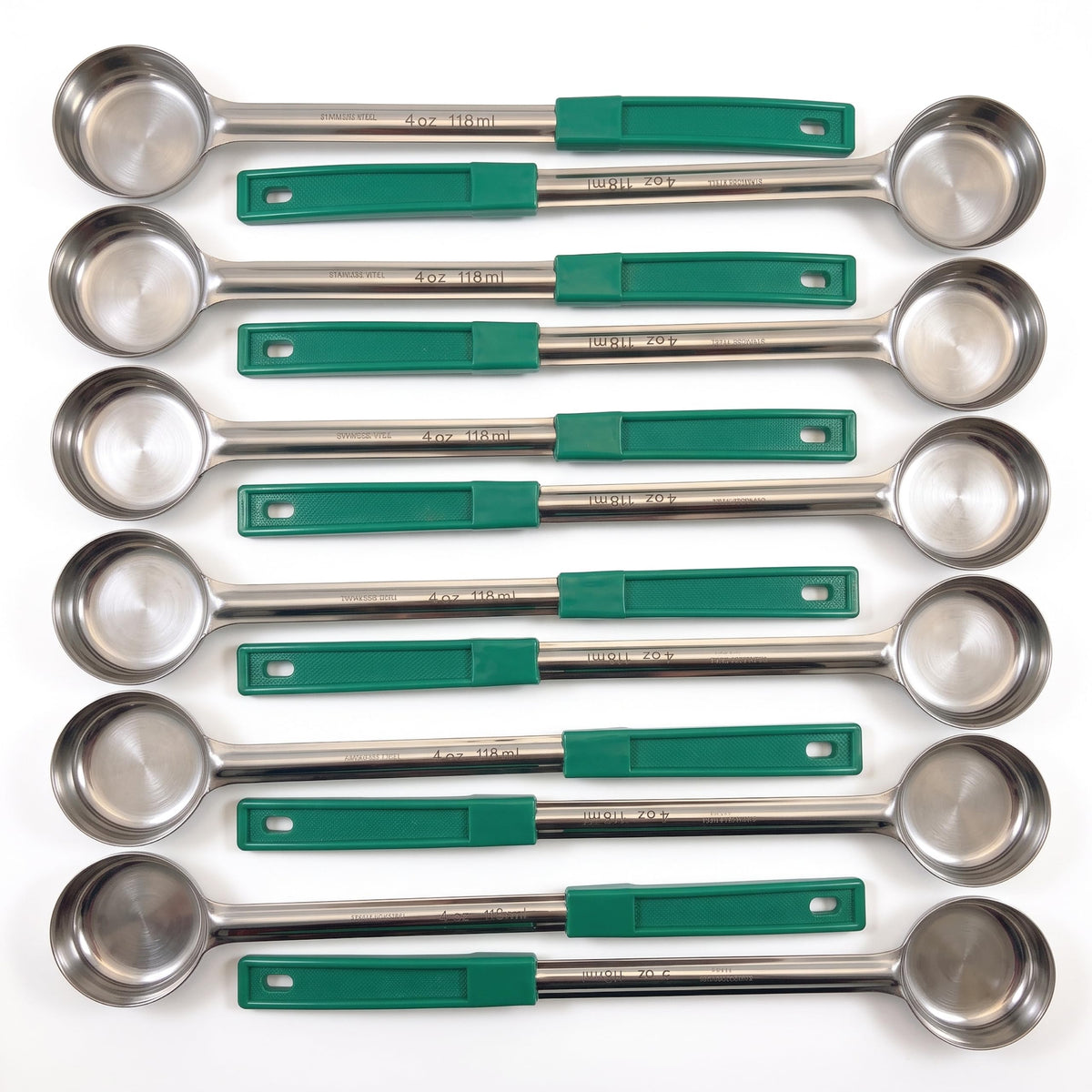 2 oz Solid Stainless Steel Portion Control Ladle Spoodle - [Pack of 2]