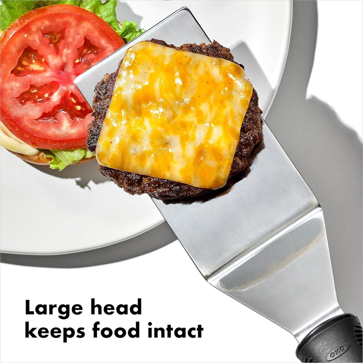 OXO Good Grips Restaurant Turner, Stainless Steel Metal Spatula