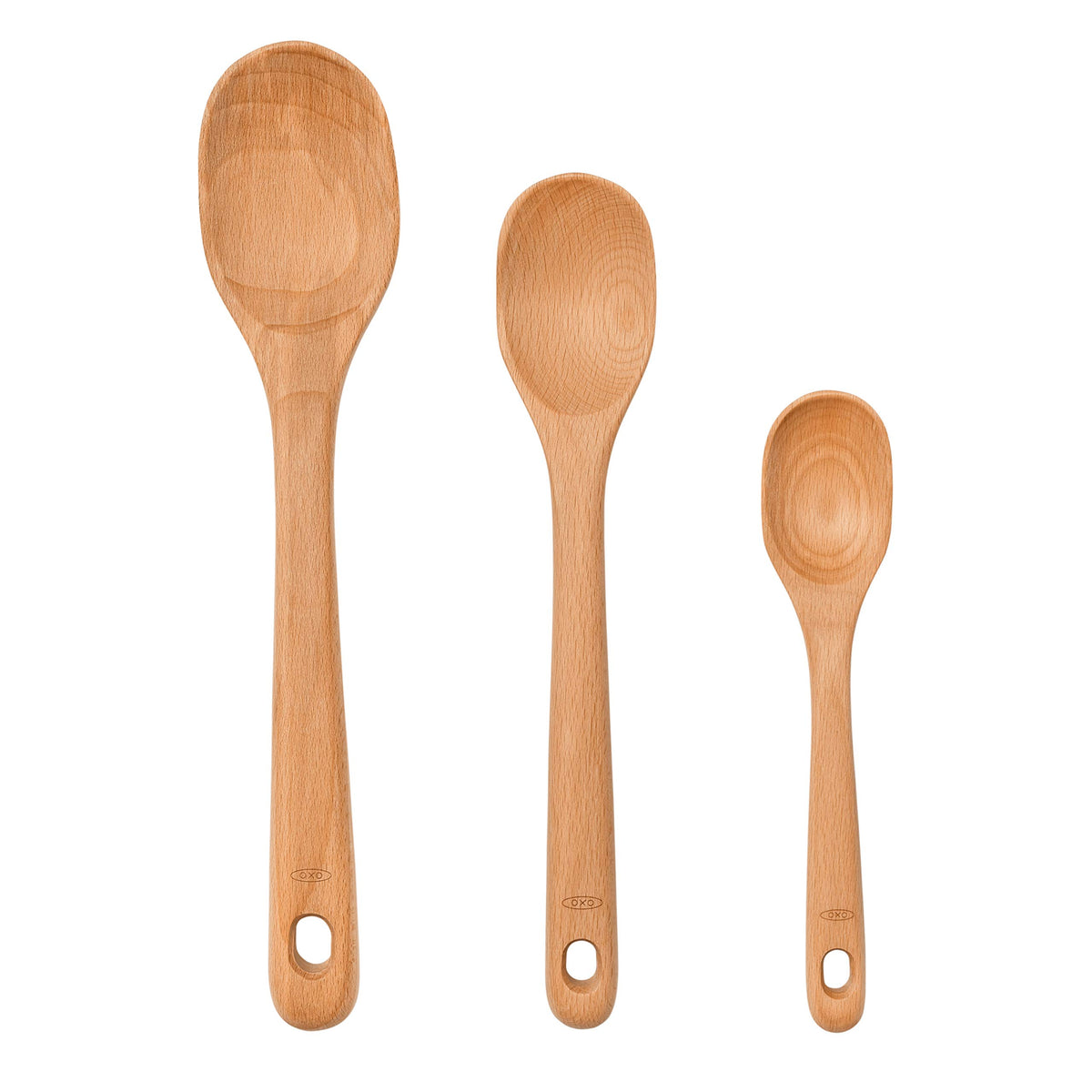 OXO Good Grips 3-Piece Wooden Turner Set