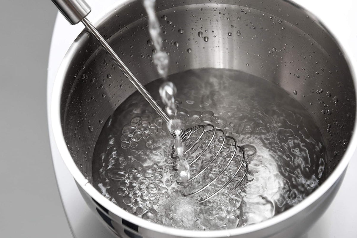Whisk, Stainless Steel Spring Whisk, Balloon Whisk Egg Beater for Blending, Whisking, Beating, or Stirring